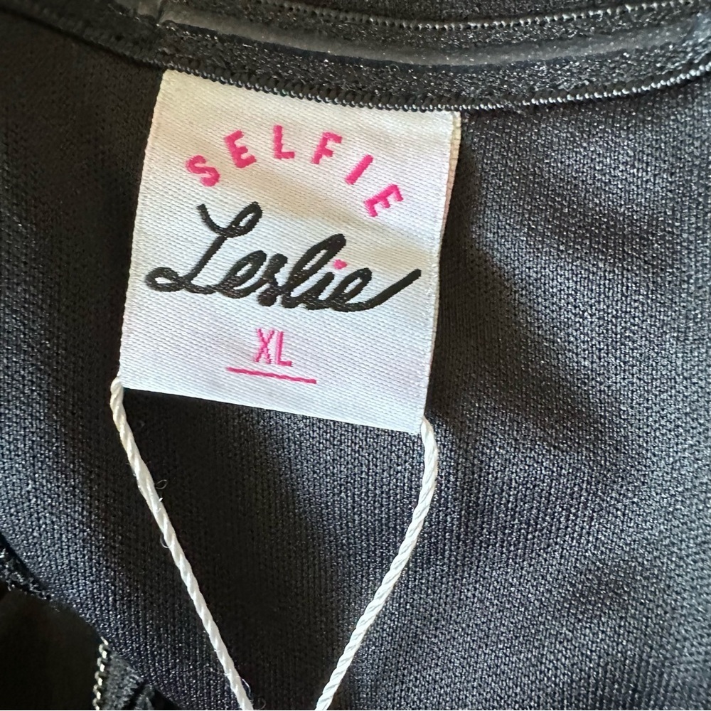Selfie Leslie black jumpsuit new - Picture 4 of 12